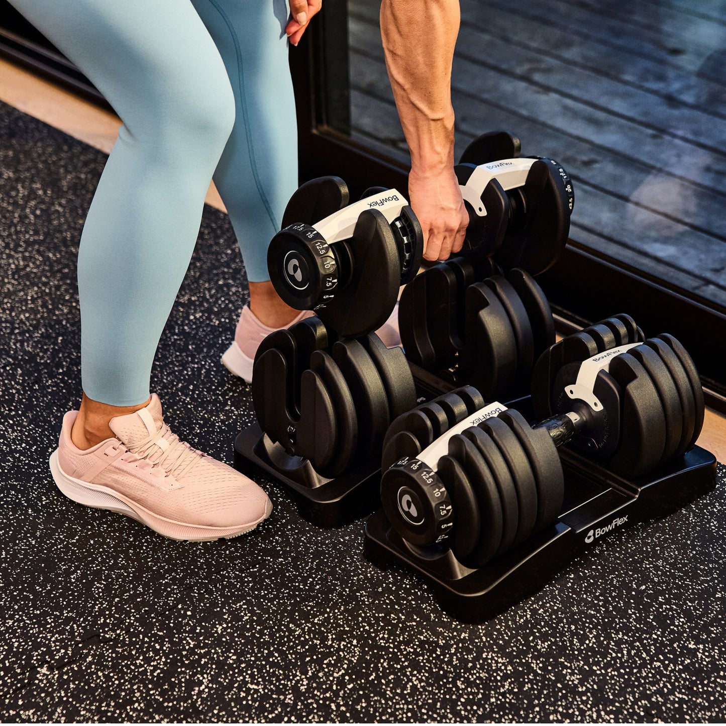 BowFlex 52s Adjustable Dumbbell Single