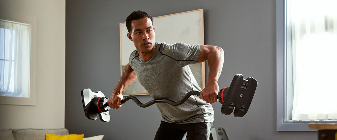 SelectTech Barbell and Curl Bar Workout Videos