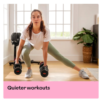 BowFlex 1090i Adjustable Dumbbell Pair with BowFlex Stand - uk.johnsonfitness.com
