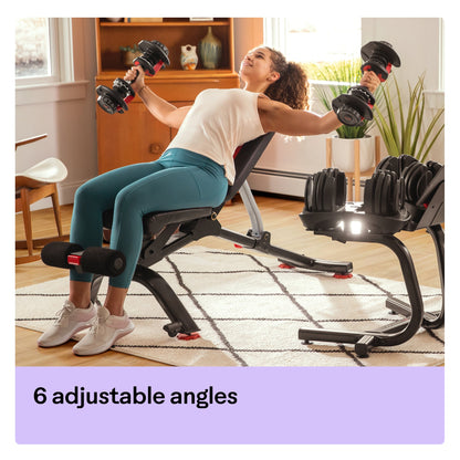 BowFlex 552i Adjustable Dumbbells (Pair) & 5.1s Bench Bundle - uk.johnsonfitness.com