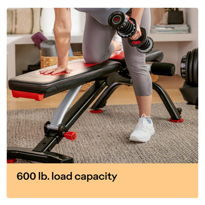 BowFlex 552i Adjustable Dumbbells (Pair) & 5.1s Bench Bundle - uk.johnsonfitness.com
