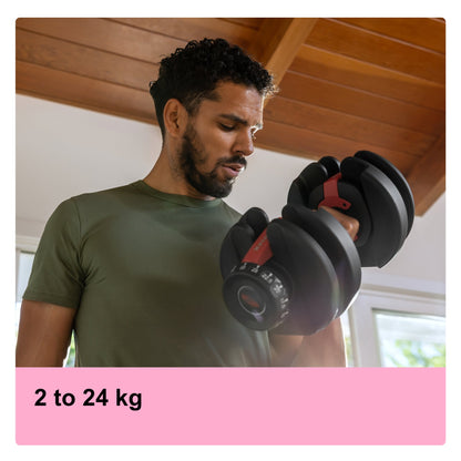 BowFlex 552 Adjustable Dumbbells (Single) - uk.johnsonfitness.com