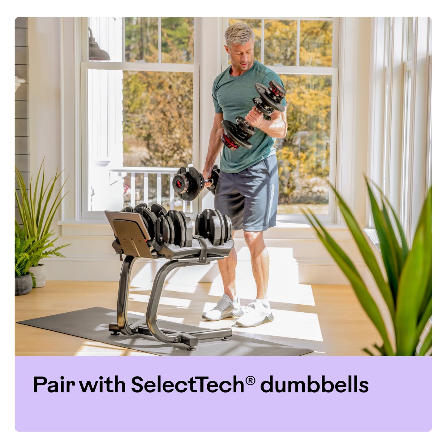 BowFlex Dumbbell Stand with Rack - uk.johnsonfitness.com