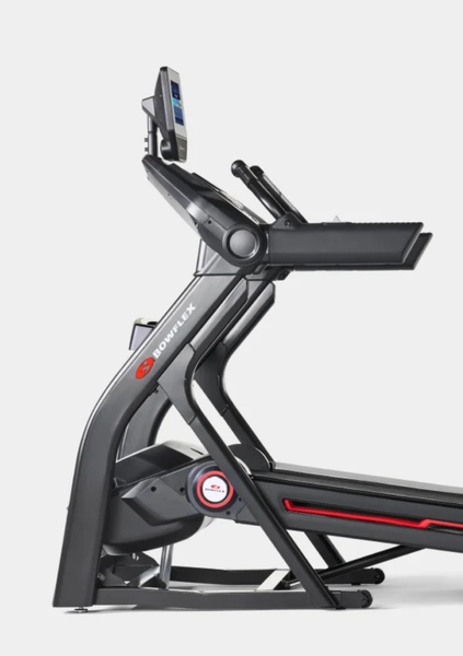 Your next peak is just ahead. -5% to 15% motorized incline.