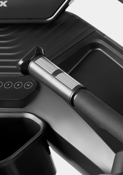 Find your zone,  Heart rate hand grips and armband.