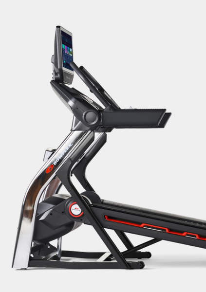 Reach for that higher peak. -5% - 20% motorized incline.
