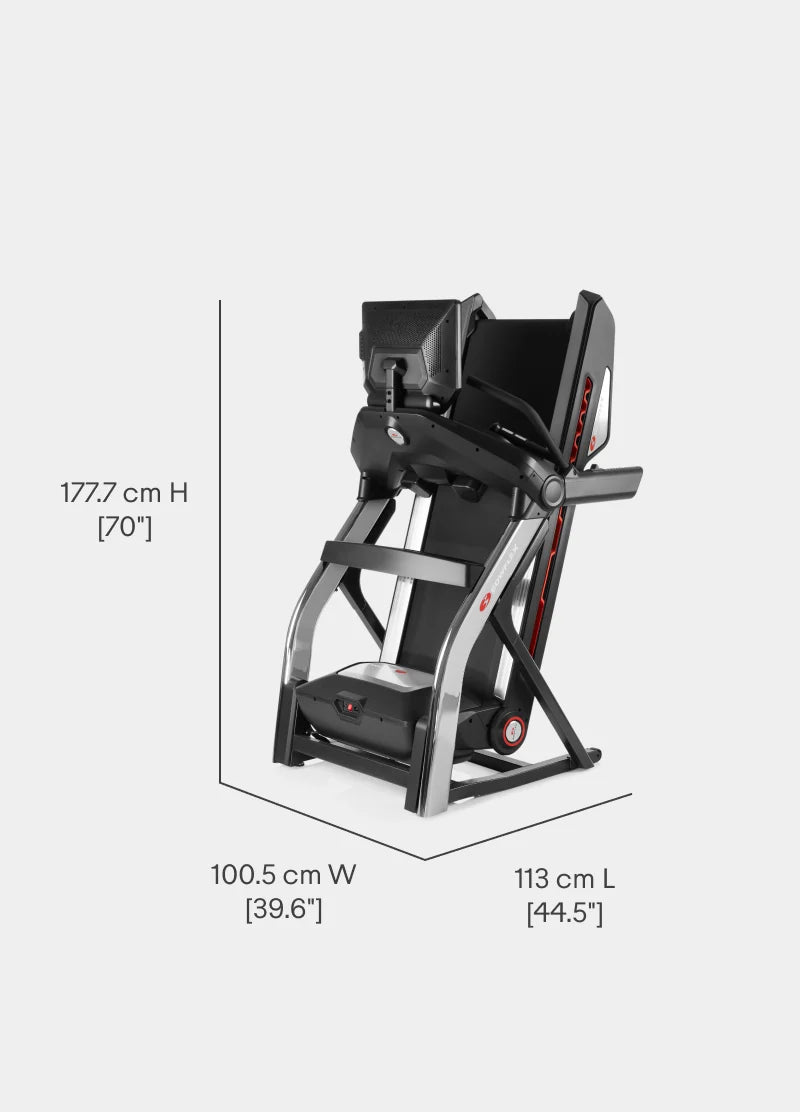 Folded treadmill dimensions