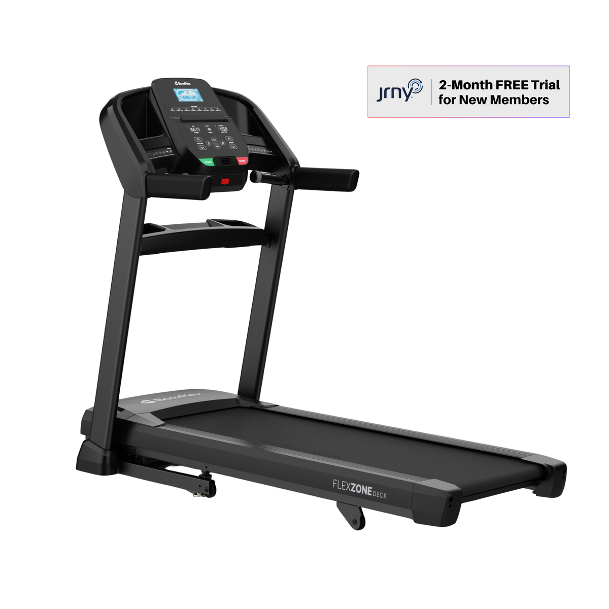 BowFlex T8.5J Smart Folding Treadmill – 12 MPH Speed, 12% Incline, App Connected Home Running Machine with JRNY, Peloton & Zwift Compatibility - uk.johnsonfitness.com