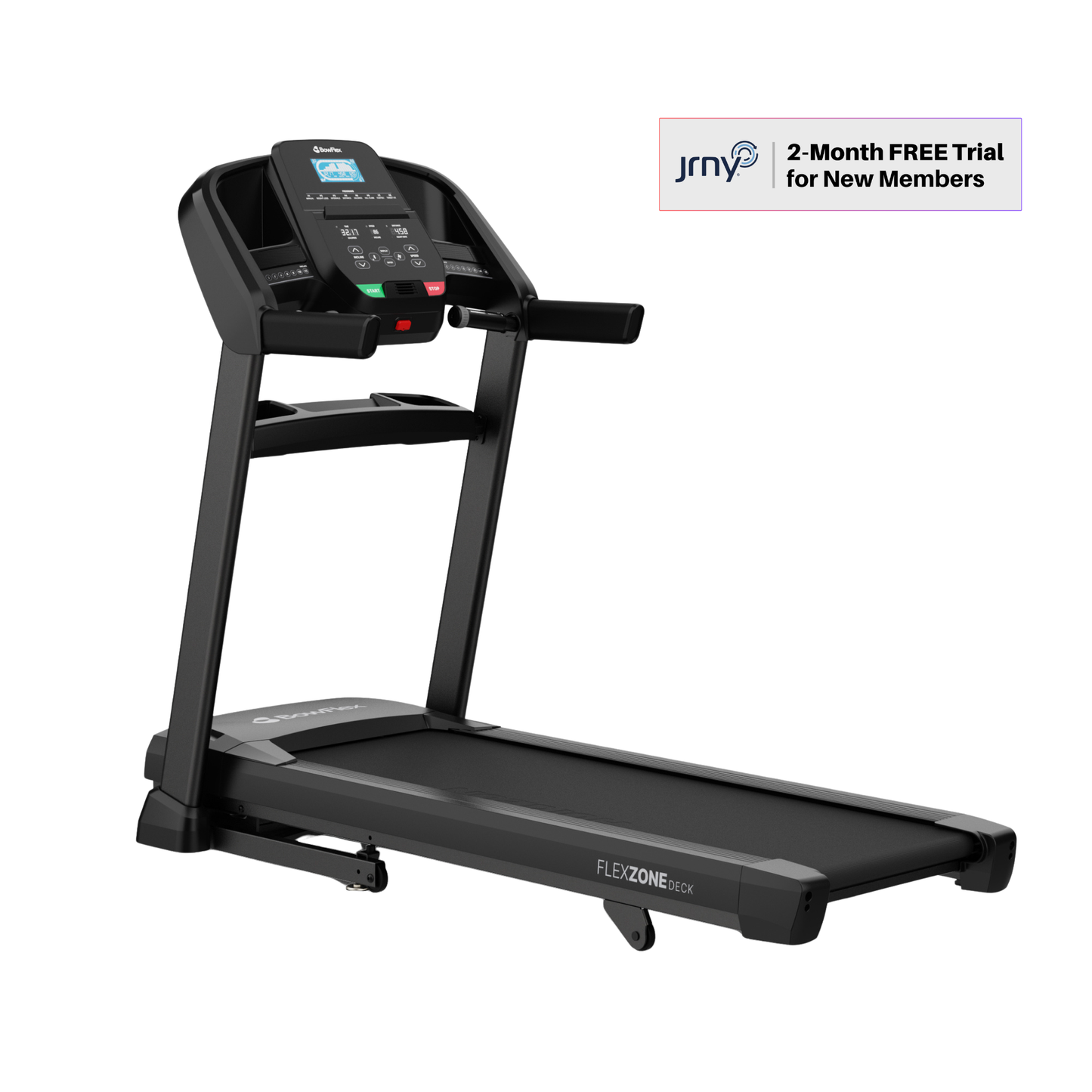 BowFlex T8.5J Smart Folding Treadmill – 12 MPH Speed, 12% Incline, App Connected Home Running Machine with JRNY, Peloton & Zwift Compatibility - uk.johnsonfitness.com