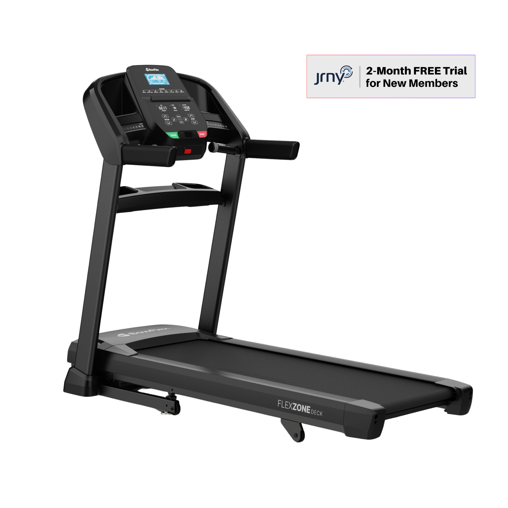 BowFlex T8.5J Smart Folding Treadmill – 12 MPH Speed, 12% Incline, App Connected Home Running Machine with JRNY, Peloton & Zwift Compatibility - uk.johnsonfitness.com
