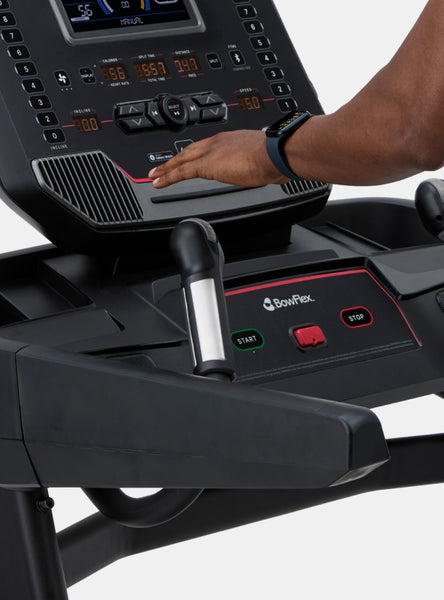 Change speed and incline in a heartbeat